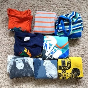 Lot of 8 Tea and Hanna long sleeve shirts size 8